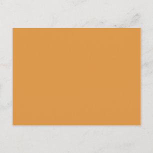 colour butterscotch postcard