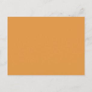 colour butterscotch postcard