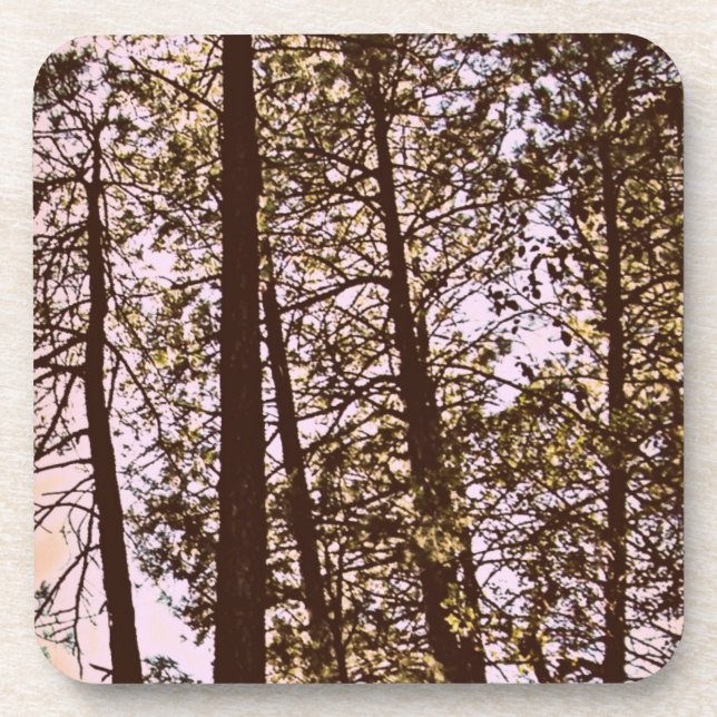 colour by the trees coaster (Front)
