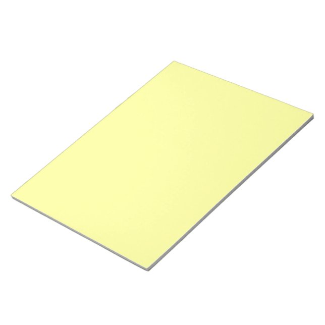 colour canary yellow notepad (Angled)