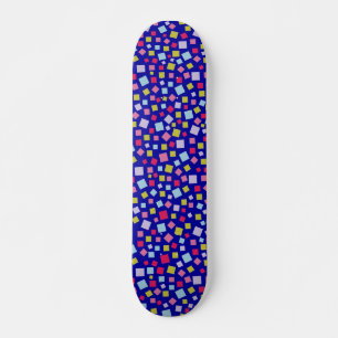 Colour Cascade - Dark Blue Skateboard