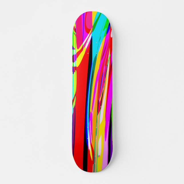 Colour Cascade Skateboard (Front)