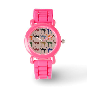 colour cats hour watch