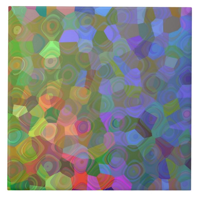 Colour Celebration Ceramic Tile (Front)