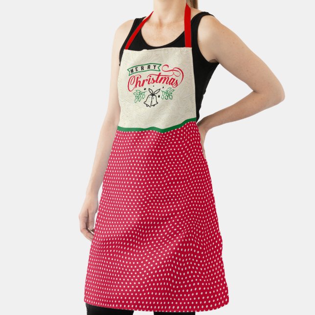 Colour Change The Text DIY Joy of Christmas Apron (Insitu)