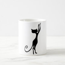 Colour changing Cat mug