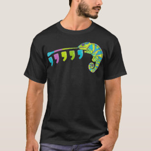 Colour Changing Chameleon Comma Chameleon  T-Shirt