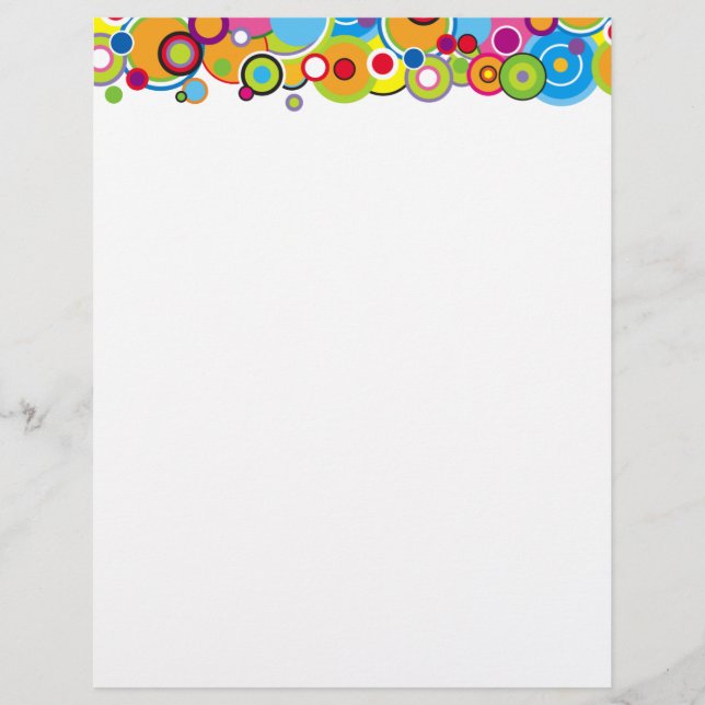 Colour Circles Letterhead (Front)