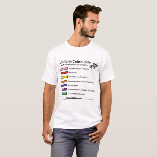Colour Code - Tear Gas (joke) T-Shirt