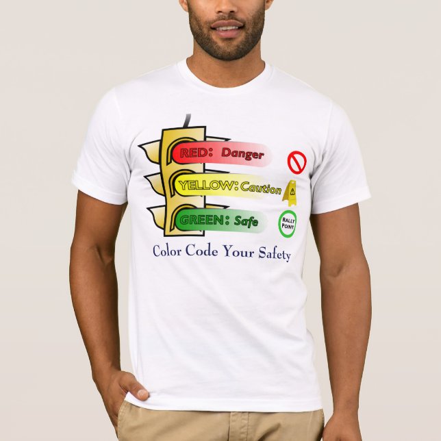 Colour Code Your Safety T-Shirt (Front)