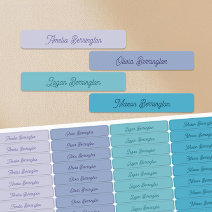 Colour Coded Boy & Girl American Script Waterproof