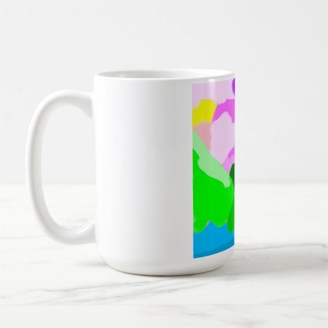 Colour Coded Scenery Coffee Mug (Left)