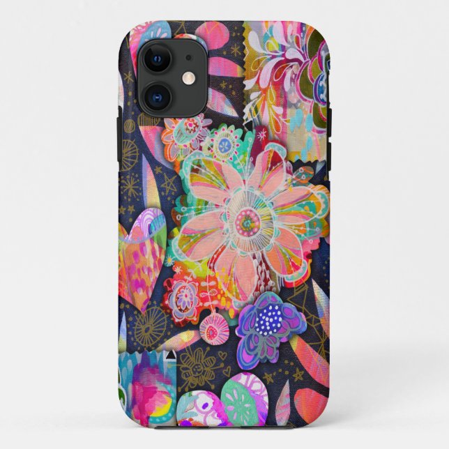 Colour Collage - phone case by s. corfee (Back)