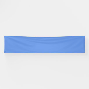 colour cornflower blue banner