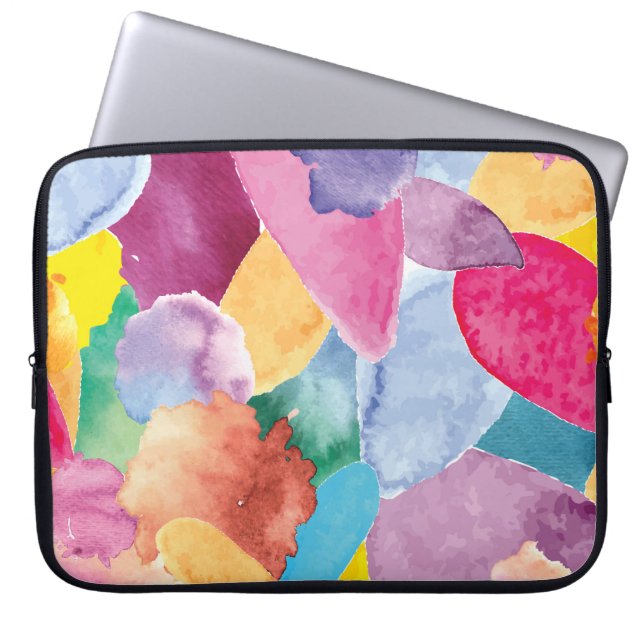 Colour crash 2 laptop sleeve (Front)