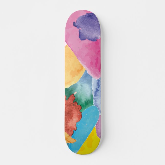 Colour crash 2 skateboard (Front)
