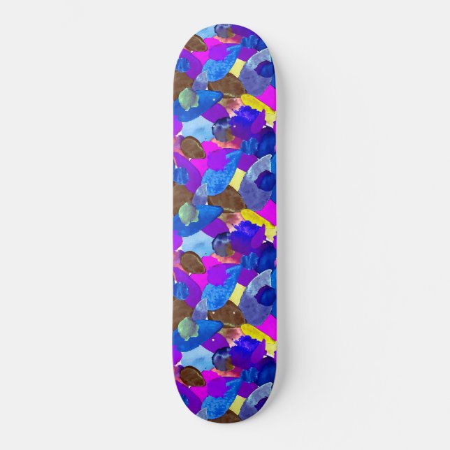 Colour crash 4 skateboard (Front)