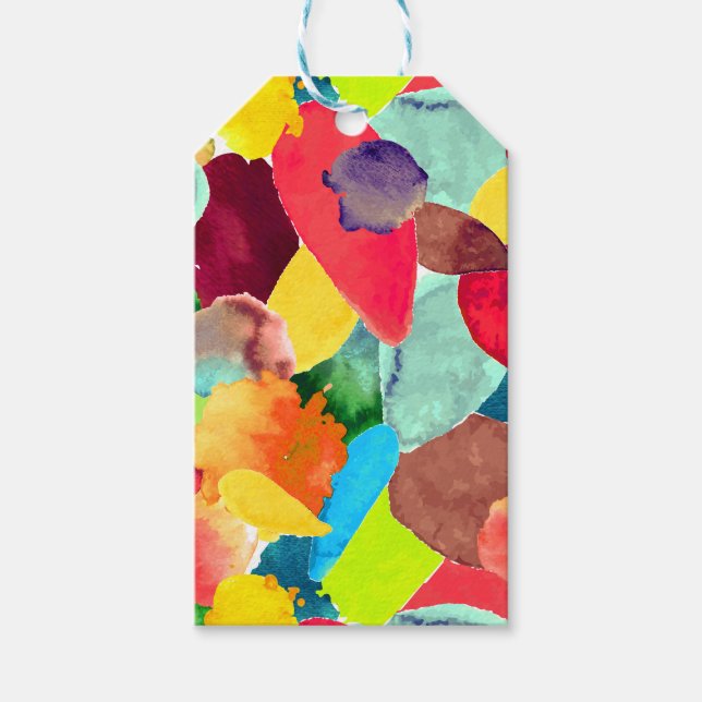 Colour crash 5 gift tags (Front)