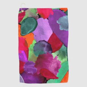 Colour crash golf towel