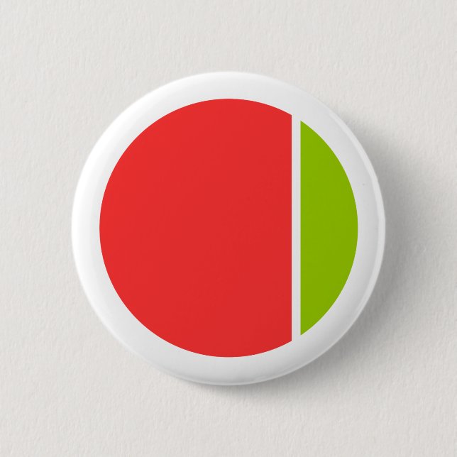 colour crush circles 6 cm round badge (Front)