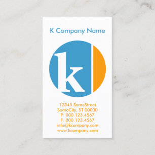colour crush circles business card