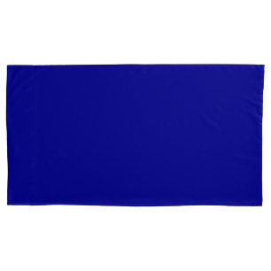 colour dark blue pillowcase