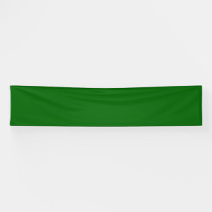 colour dark green banner