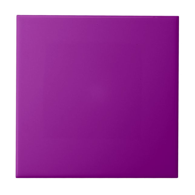 colour dark magenta ceramic tile (Front)