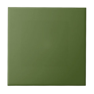 colour dark olive green tile