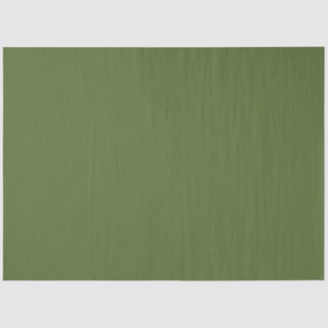 colour dark olive green tissue paper (Front)