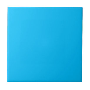 colour deep sky blue ceramic tile