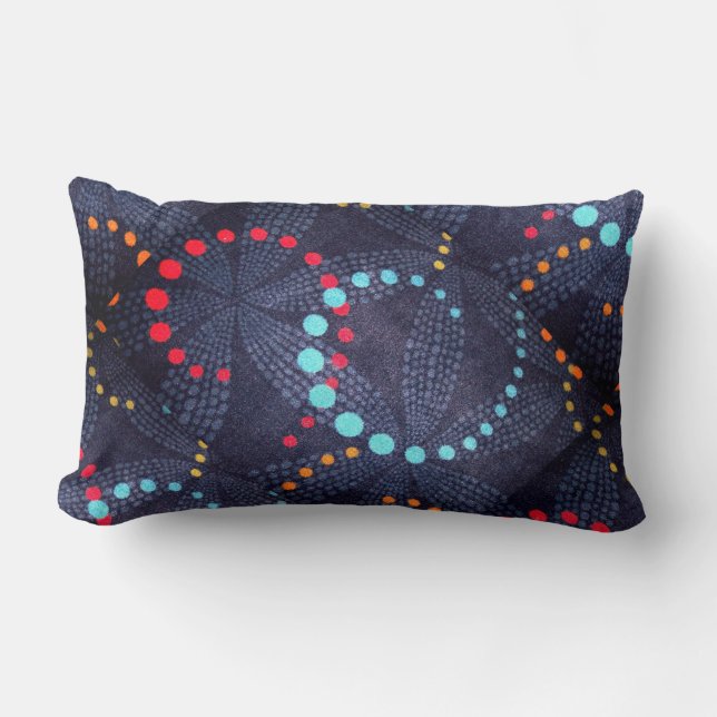 Colour Dots Lumbar Cushion (Front)