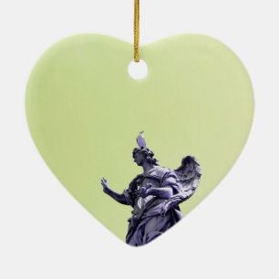 Colour effect, filtered, modern simple photography ceramic tree decoration