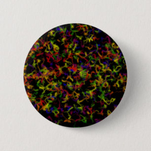 Colour explosion 6 cm round badge