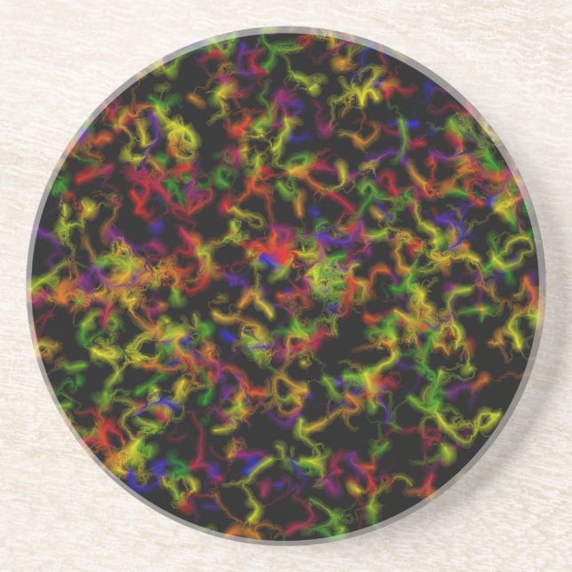 Colour explosion coaster (Front)