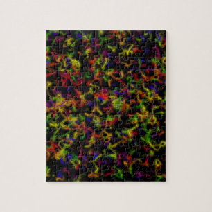 Colour explosion jigsaw puzzle