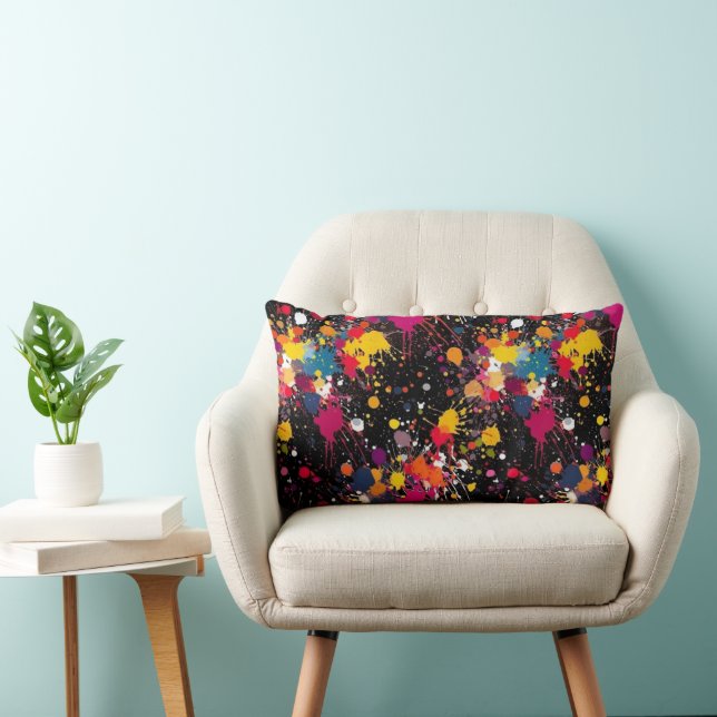 Colour Explosion Lumbar Cushion (Chair)