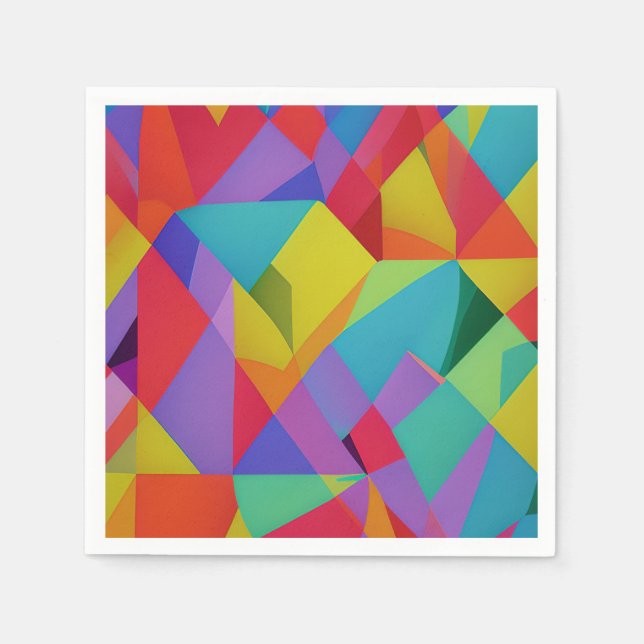 Colour Explosion Napkin (Front)