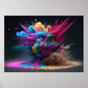 Colour Explosion Poster