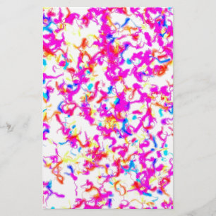Colour explosion stationery