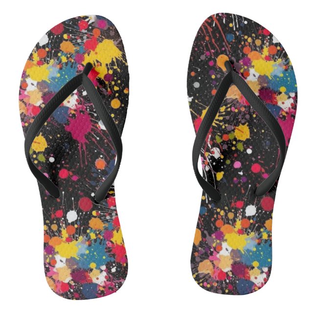 Colour Explosion Thongs (Footbed)