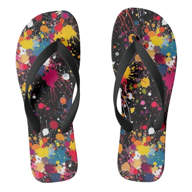 Colour Explosion Thongs (Footbed)