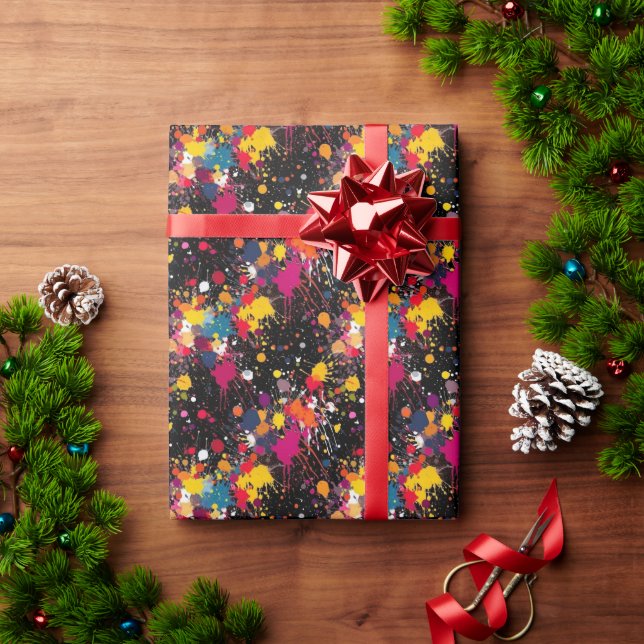 Colour Explosion Wrapping Paper (Holiday Gift)