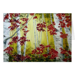 Colour Fall Colours Card