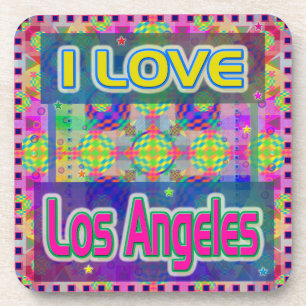 Colour Fest: "I LOVE Los Angeles" Coaster