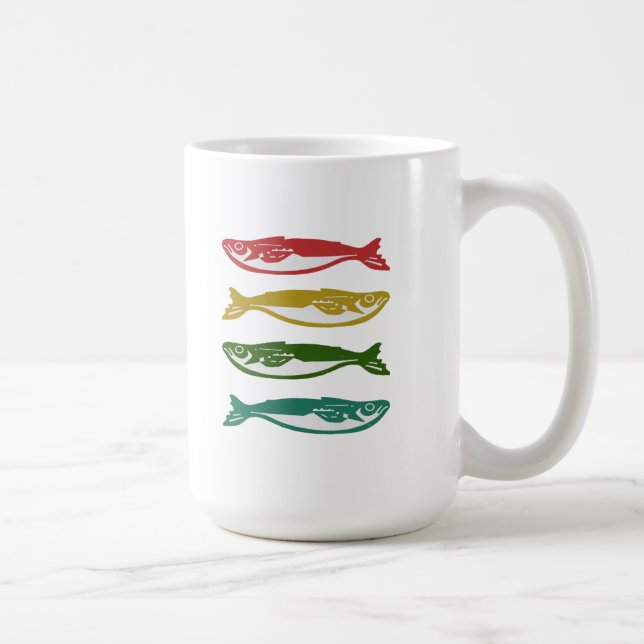 Colour Fish Coffee Mug (Right)