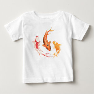 Colour Fish Design Baby T-Shirt