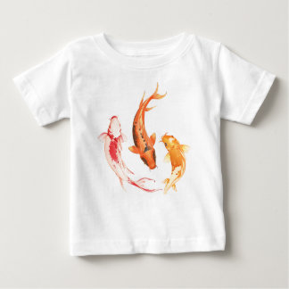 Colour Fish Design Baby T-Shirt