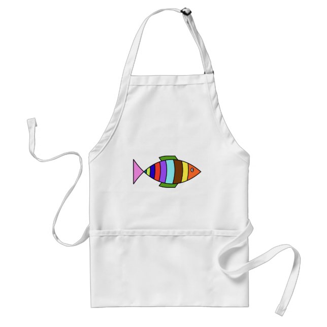 Colour Fish Standard Apron (Front)