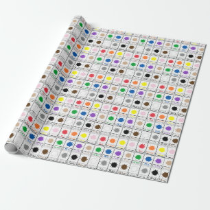 Colour Flash Cards - School Series Wrapping Paper